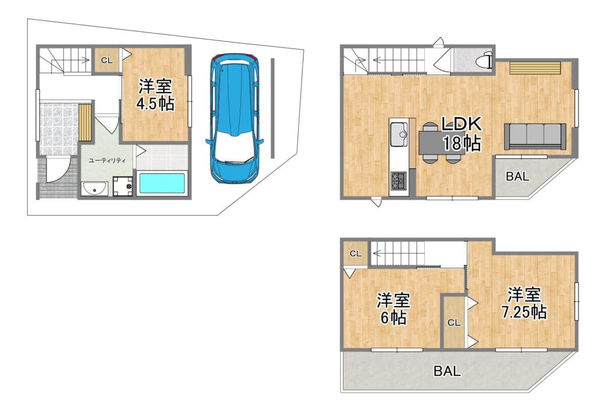 東淀川区上新庄3丁目